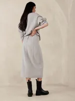 Aike Wool-Blend Skirt