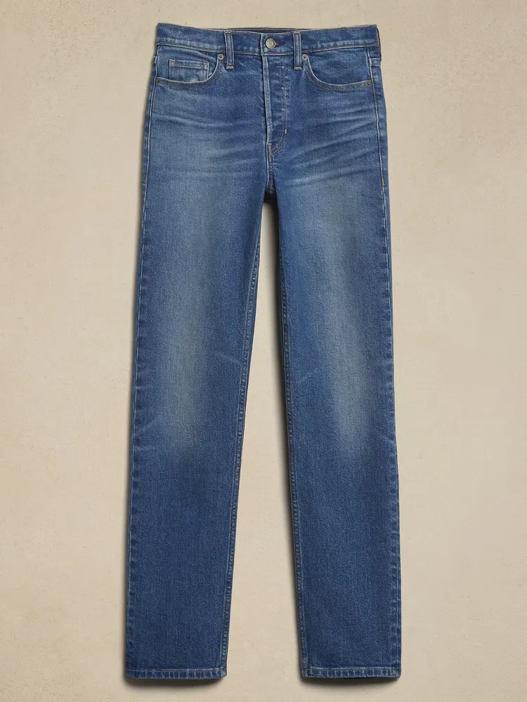 High-Rise Straight Jean