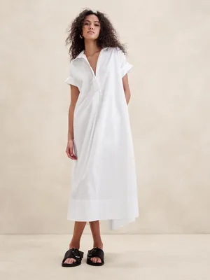 Cruz Poplin Maxi Dress