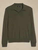 Stokke Cashmere-Silk Sweater Polo