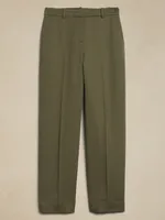 Seahaven Straight Italian Cotton-Linen Pant