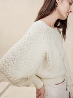 Meredith Cotton Boat-Neck Sweater