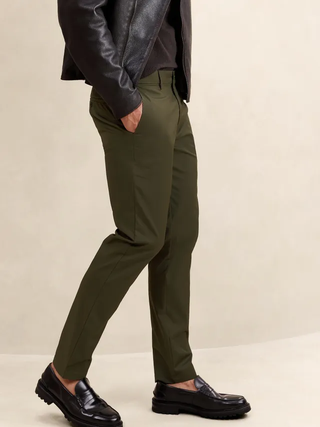 Straight Suede Pant