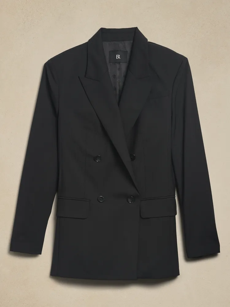 Siena Relaxed Italian Wool Blazer