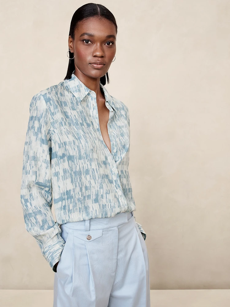 The Perfect Mulberry Silk Shirt