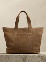 Nubuck Leather Tote