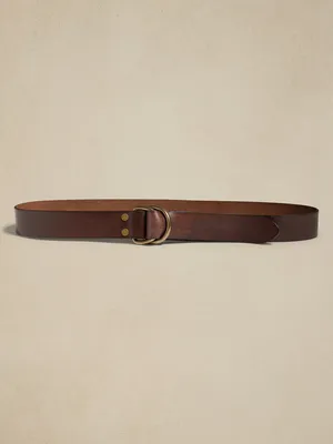Stinson Leather D-Ring Belt