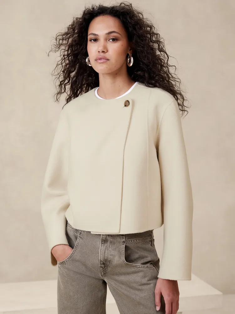 Estero Double-Faced Cropped Jacket