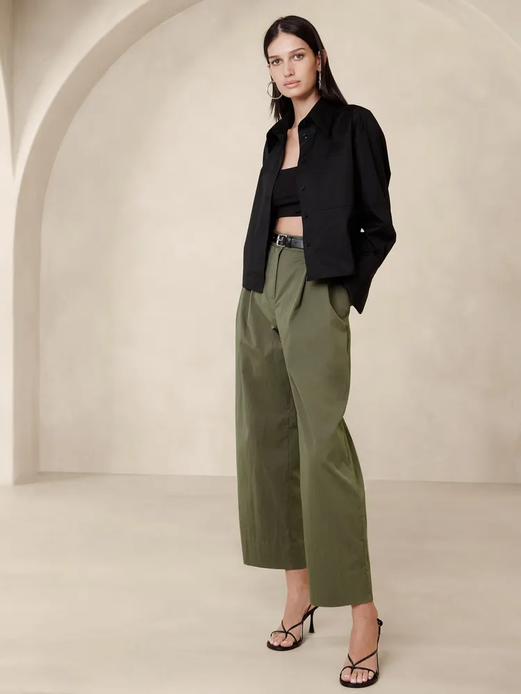 Avila Barrel-Leg Pant