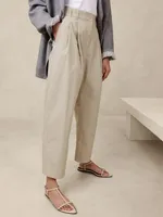 Avila Barrel-Leg Pant