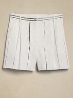 4" Linen Short