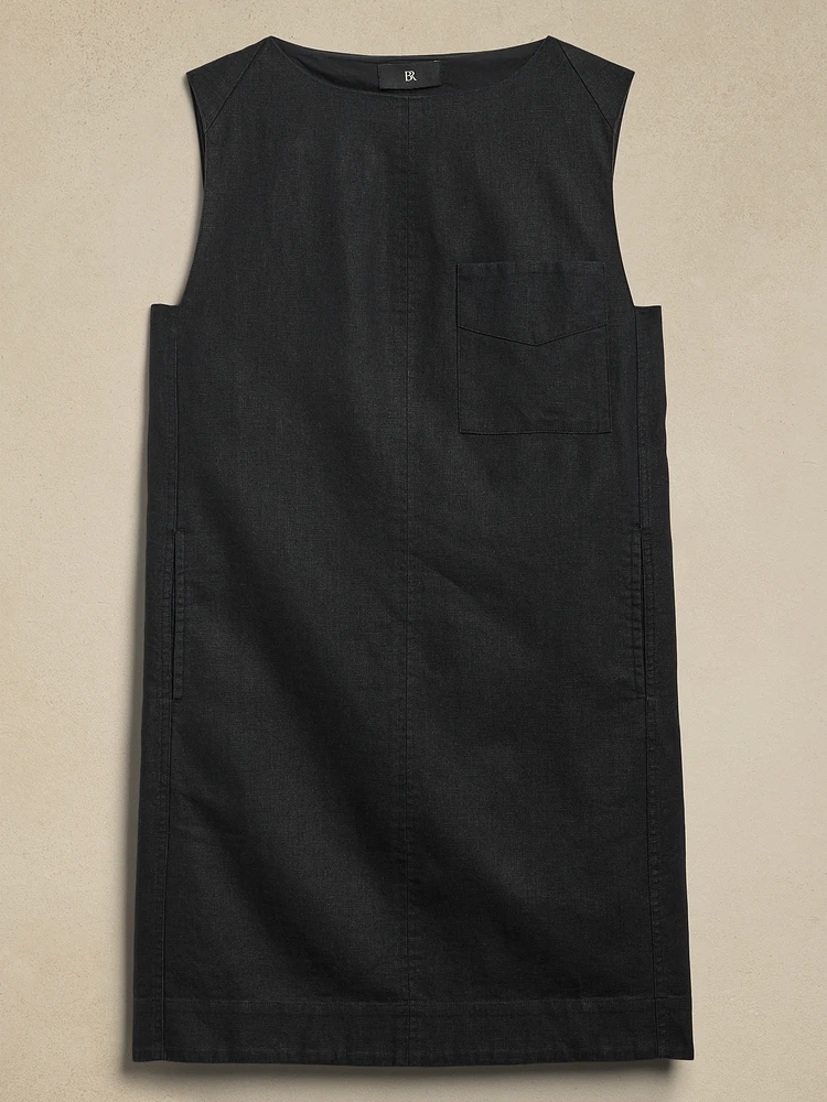 Hemp-Cotton Shift Dress