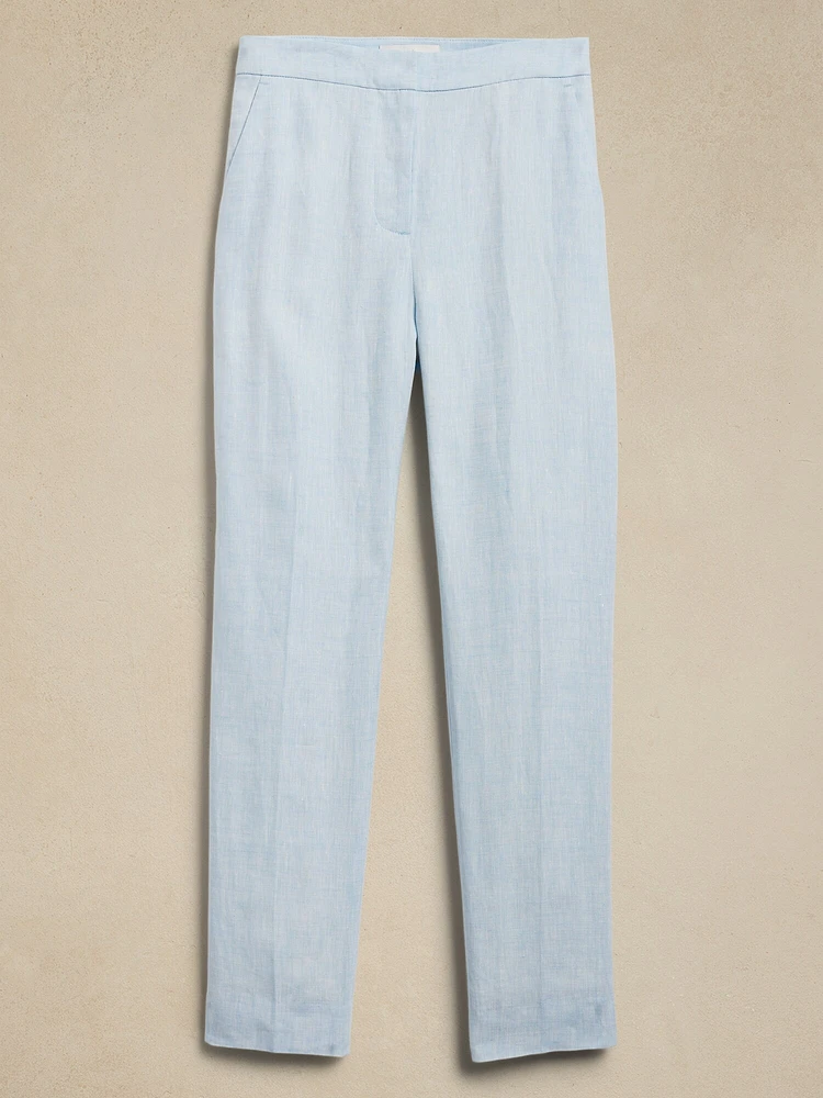 Lina Slim Linen Pant