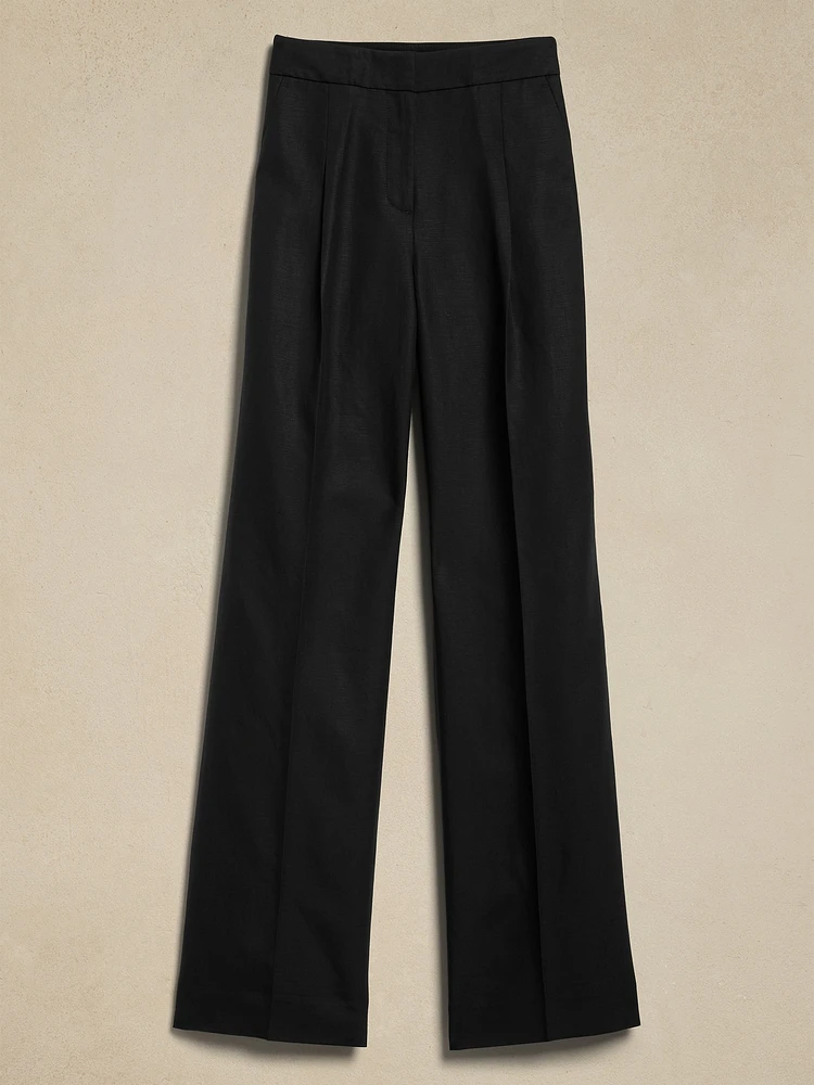 TENCEL™-Linen Wide-Leg Pant