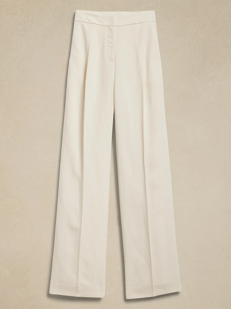 TENCEL™-Linen Wide-Leg Pant