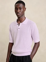 Point Sur Cotton Sweater Polo