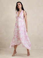 European Linen Maxi Dress