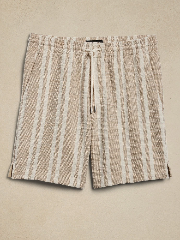 Stripe Jacquard Easy Short