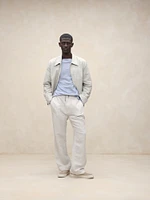 Linen Crew-Neck Sweater