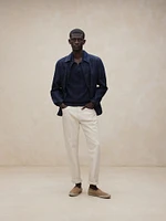 Giorgio Linen-Cotton Sweater Polo