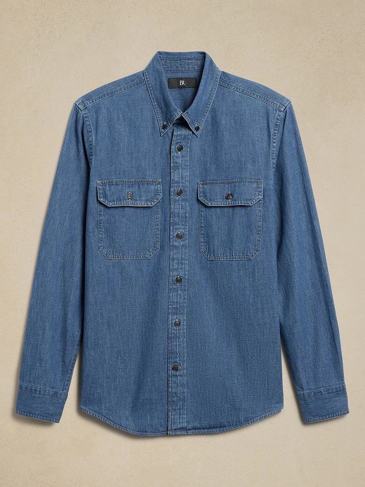 Denim 2-Pocket Shirt