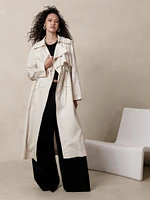 Poplin Trench Coat