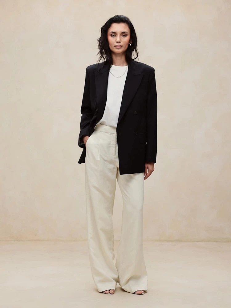 TENCEL™-Linen Wide-Leg Pant