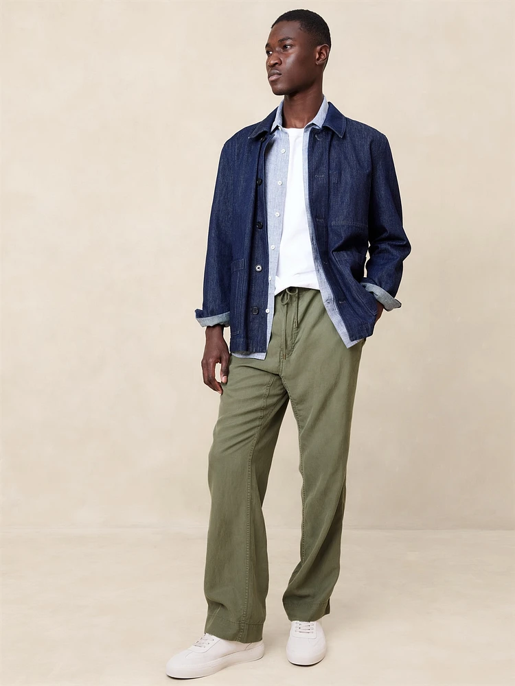 Tencel™-Linen Pull-On Pant