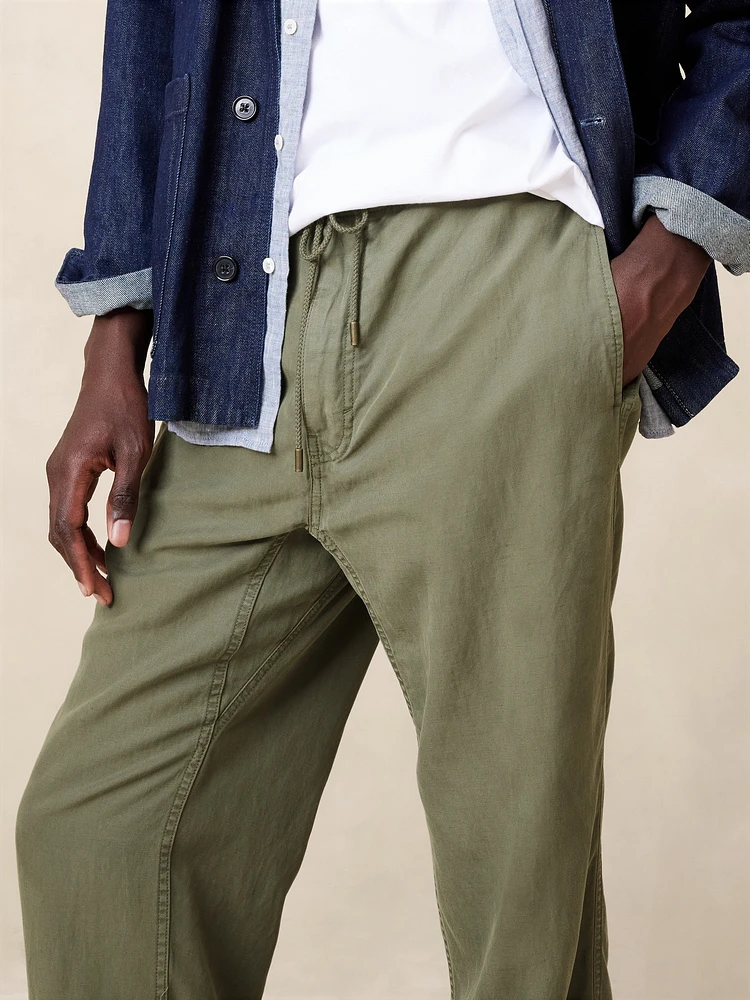 Tencel™-Linen Pull-On Pant