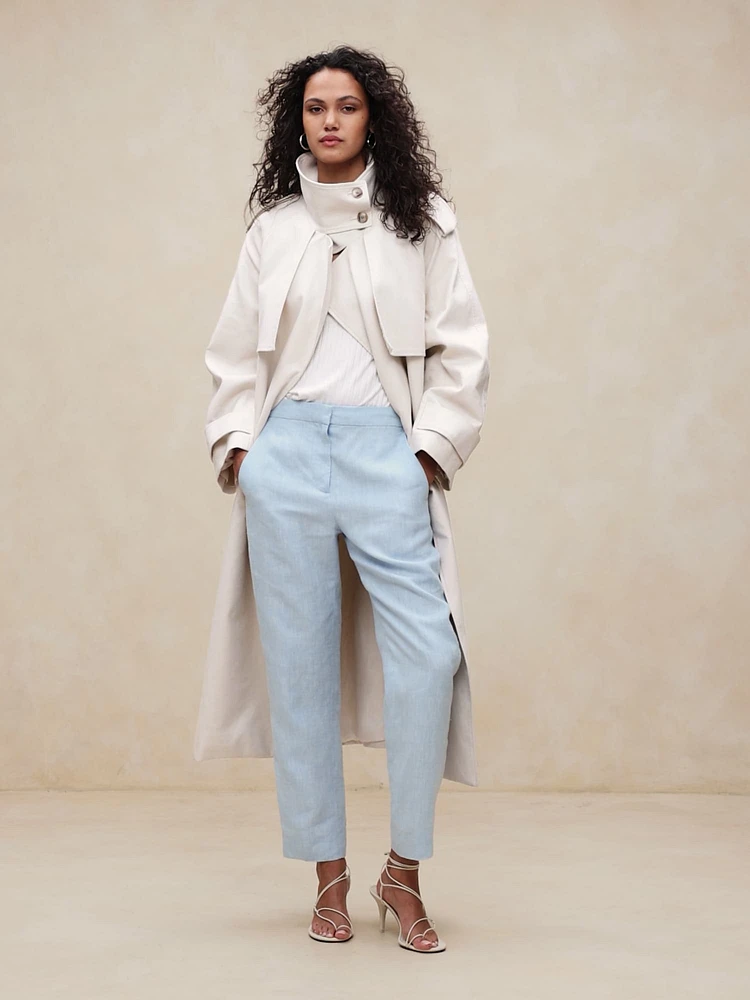 Lina Slim Linen Pant