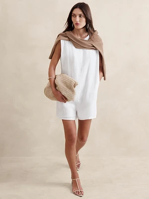 Pinnacles Linen Romper