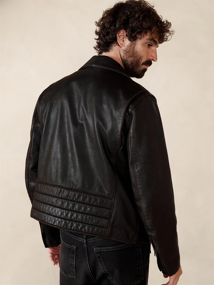 Arroyo Leather Moto Jacket