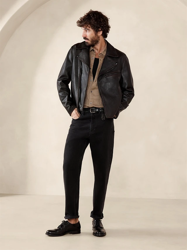 Arroyo Leather Moto Jacket