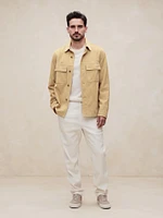 Linen-Cotton Traveler Pull-On Pant