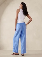 Linen Pull-On Pant