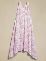 European Linen Maxi Dress