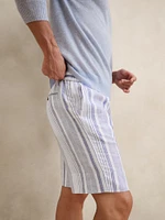 Linen Pull-On Short