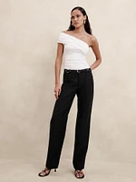 Lido Straight Italian Wool Pant