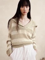 European Linen Sailor Sweater