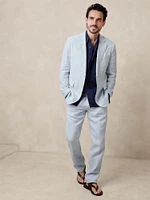 Corcoran European Linen Suit Pant