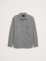 Cotton Twill Shirt Jacket