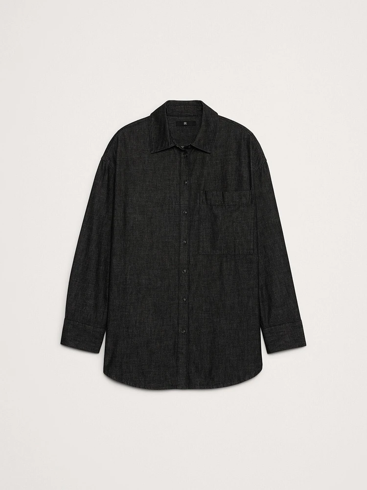 The Oversized Denim Tunic