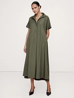 Cruz Poplin Maxi Dress