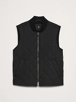 Herringbone Quilted Vest