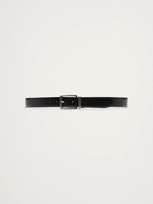 Reversible Leather Dress Belt