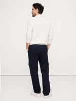 Herringbone Ponte Cargo Jogger