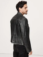 Leather Biker Jacket