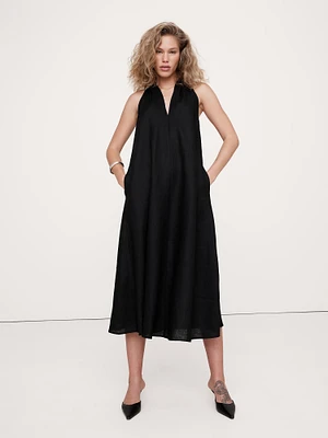 Pauline Linen Midi Dress