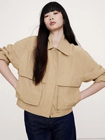 TENCEL™-Linen Shirt Jacket