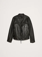 Leather Biker Jacket